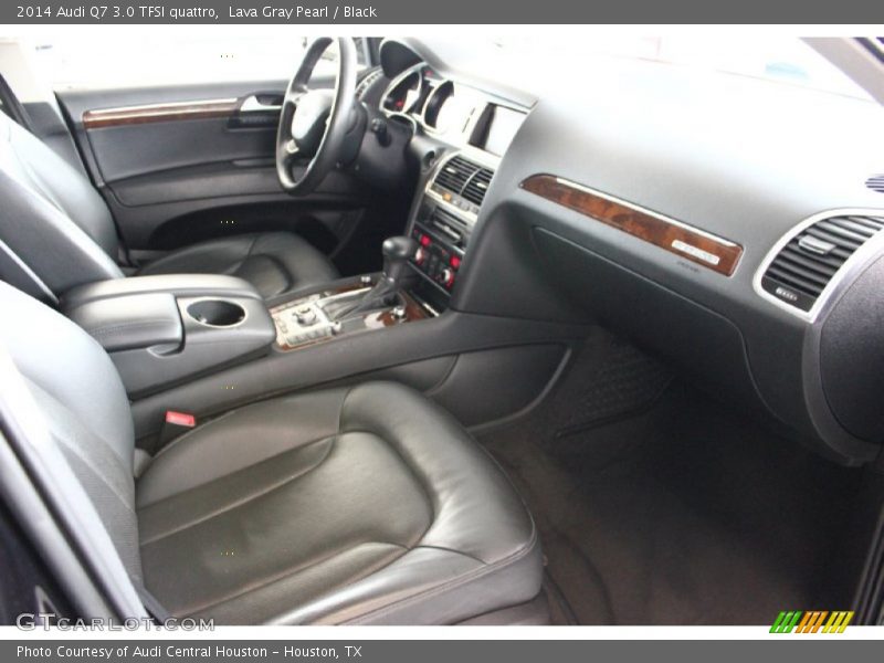 Lava Gray Pearl / Black 2014 Audi Q7 3.0 TFSI quattro
