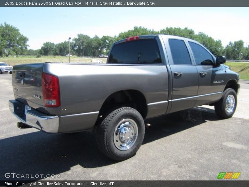 Mineral Gray Metallic / Dark Slate Gray 2005 Dodge Ram 2500 ST Quad Cab 4x4
