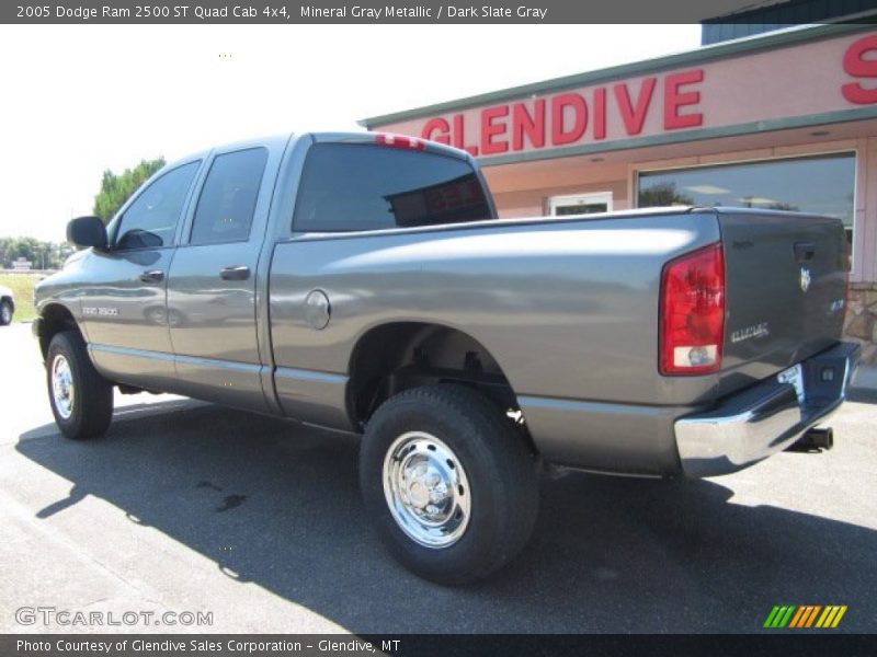 Mineral Gray Metallic / Dark Slate Gray 2005 Dodge Ram 2500 ST Quad Cab 4x4