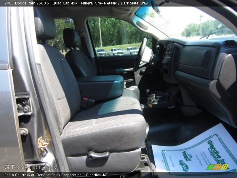 Mineral Gray Metallic / Dark Slate Gray 2005 Dodge Ram 2500 ST Quad Cab 4x4