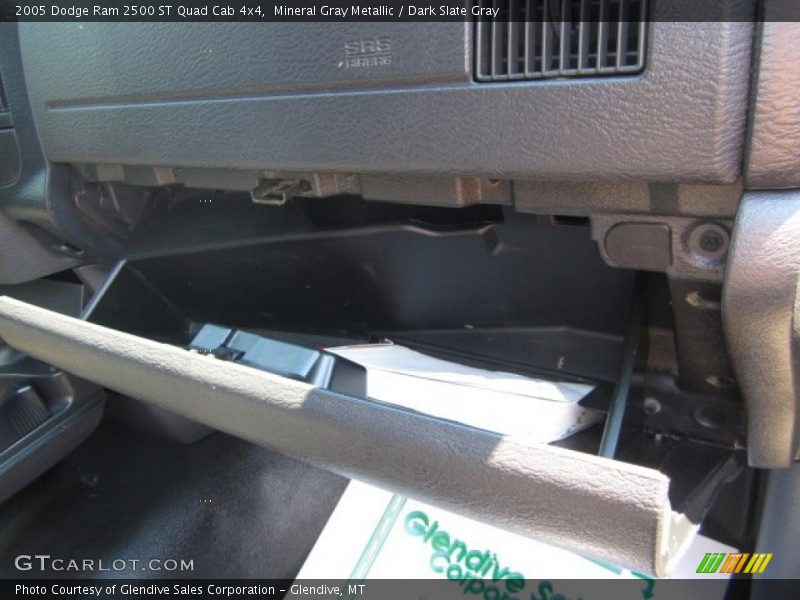 Mineral Gray Metallic / Dark Slate Gray 2005 Dodge Ram 2500 ST Quad Cab 4x4