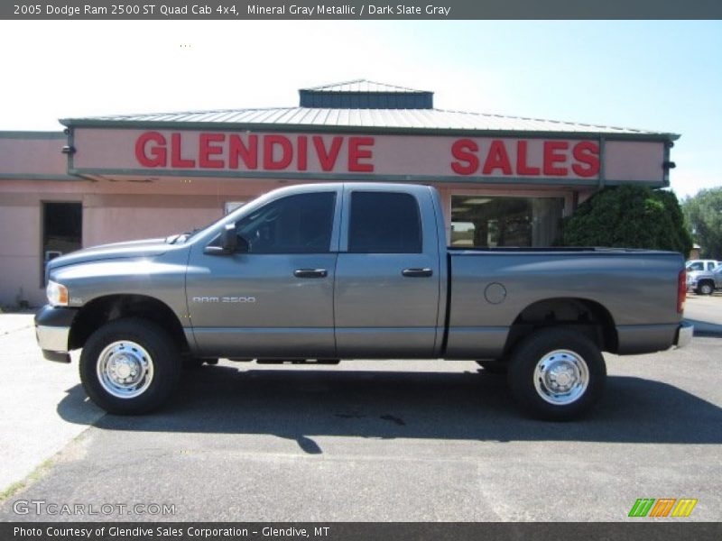 Mineral Gray Metallic / Dark Slate Gray 2005 Dodge Ram 2500 ST Quad Cab 4x4