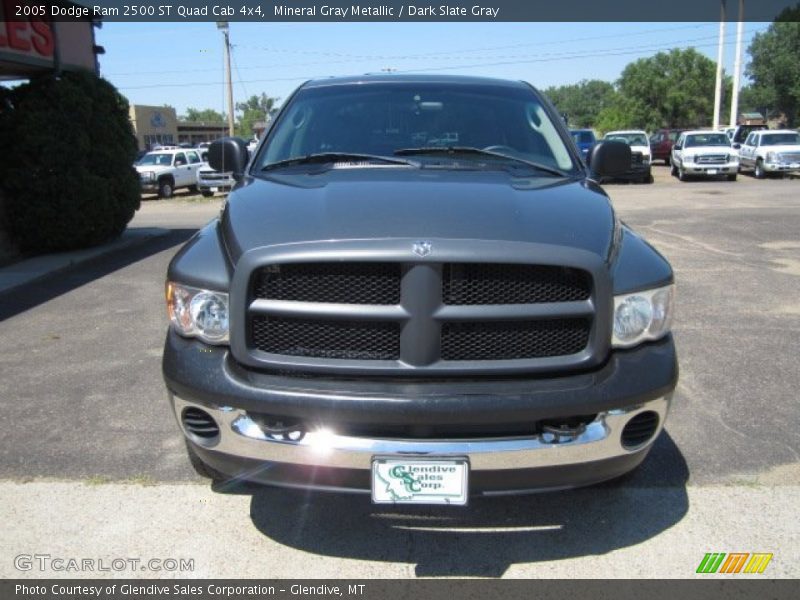 Mineral Gray Metallic / Dark Slate Gray 2005 Dodge Ram 2500 ST Quad Cab 4x4