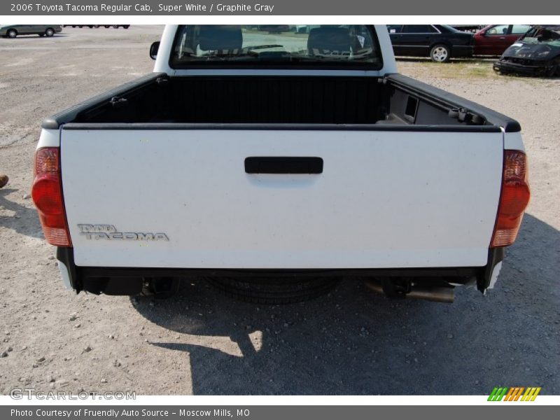 Super White / Graphite Gray 2006 Toyota Tacoma Regular Cab