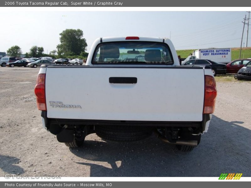 Super White / Graphite Gray 2006 Toyota Tacoma Regular Cab