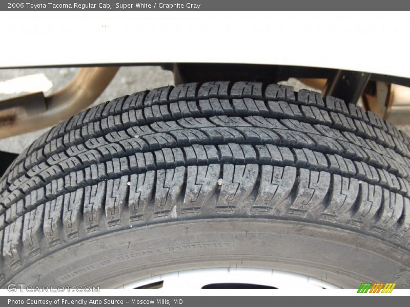 Super White / Graphite Gray 2006 Toyota Tacoma Regular Cab