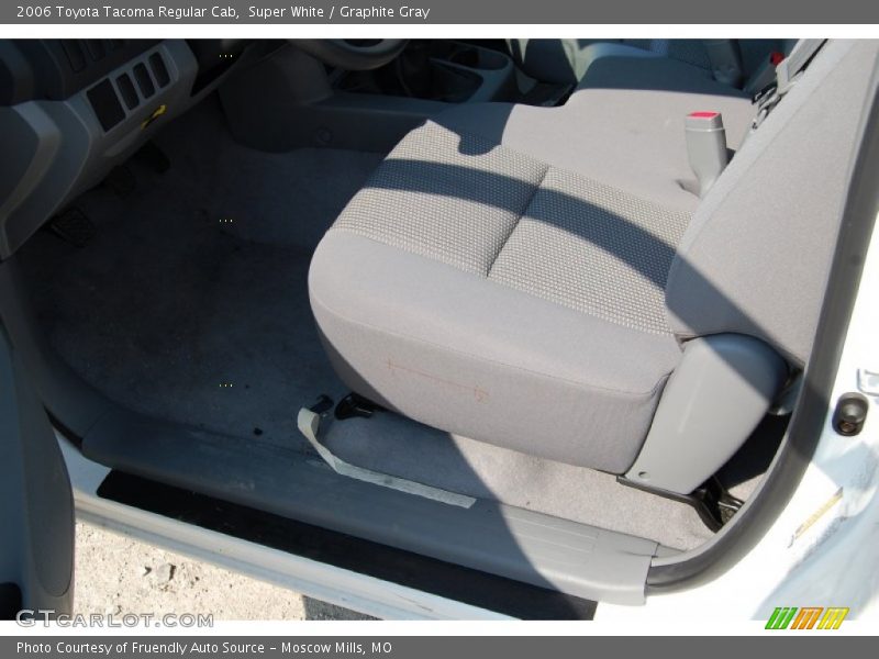 Super White / Graphite Gray 2006 Toyota Tacoma Regular Cab