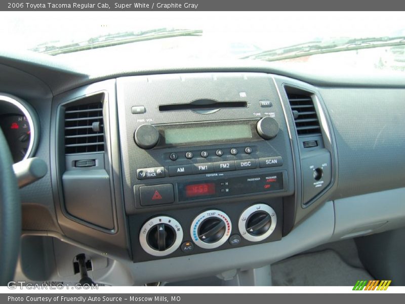 Super White / Graphite Gray 2006 Toyota Tacoma Regular Cab