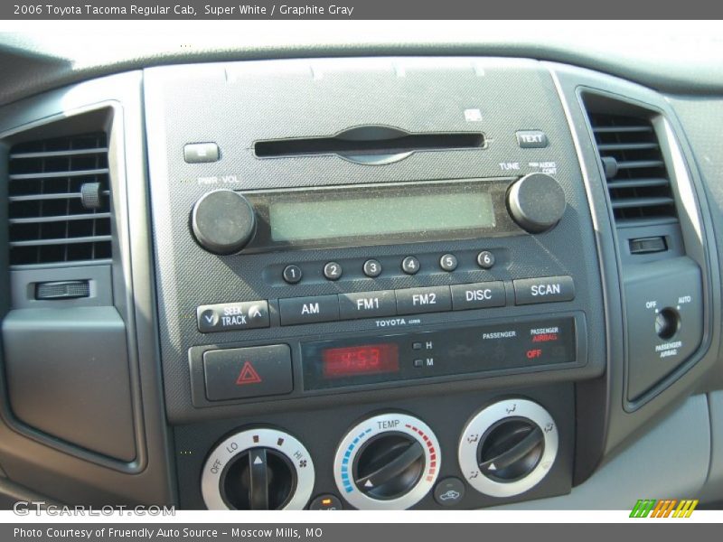 Super White / Graphite Gray 2006 Toyota Tacoma Regular Cab