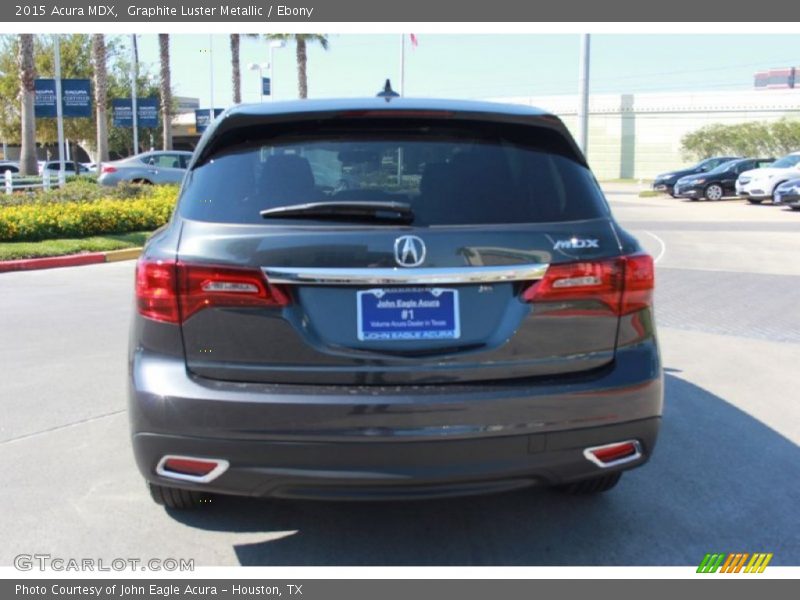 Graphite Luster Metallic / Ebony 2015 Acura MDX