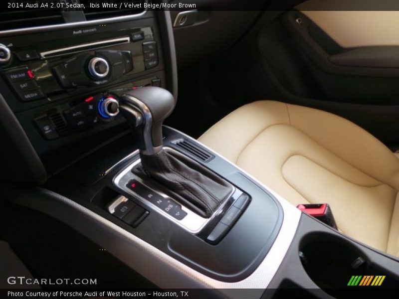 Ibis White / Velvet Beige/Moor Brown 2014 Audi A4 2.0T Sedan