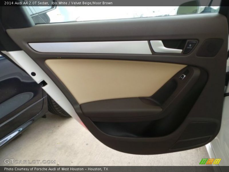 Ibis White / Velvet Beige/Moor Brown 2014 Audi A4 2.0T Sedan