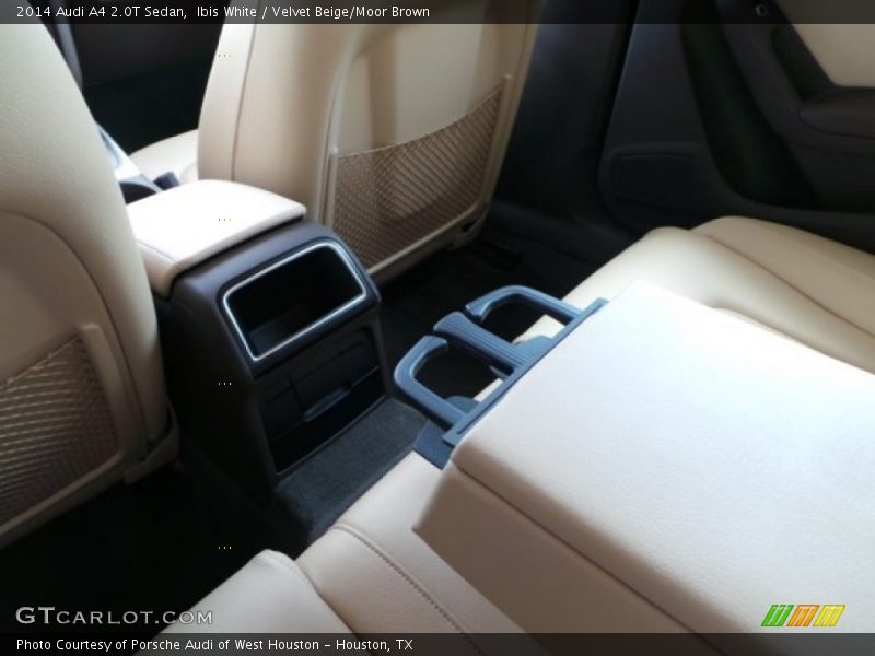 Ibis White / Velvet Beige/Moor Brown 2014 Audi A4 2.0T Sedan