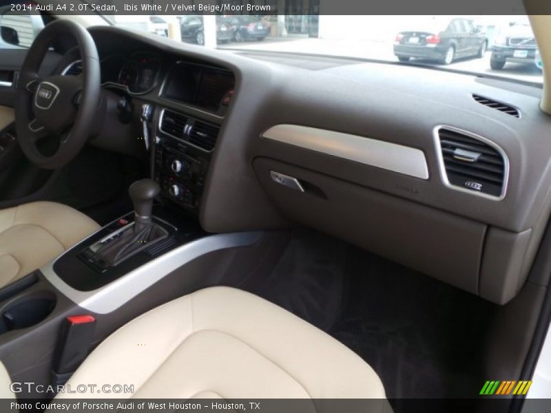 Ibis White / Velvet Beige/Moor Brown 2014 Audi A4 2.0T Sedan
