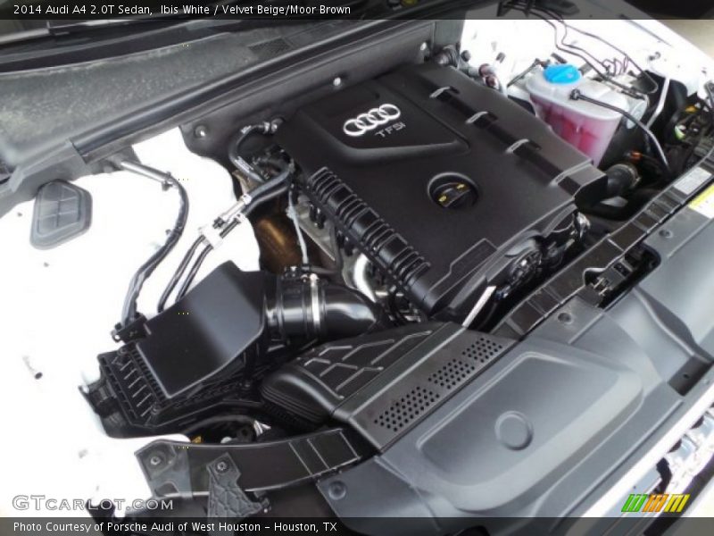Ibis White / Velvet Beige/Moor Brown 2014 Audi A4 2.0T Sedan