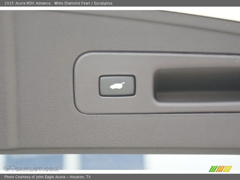 White Diamond Pearl / Eucalyptus 2015 Acura MDX Advance