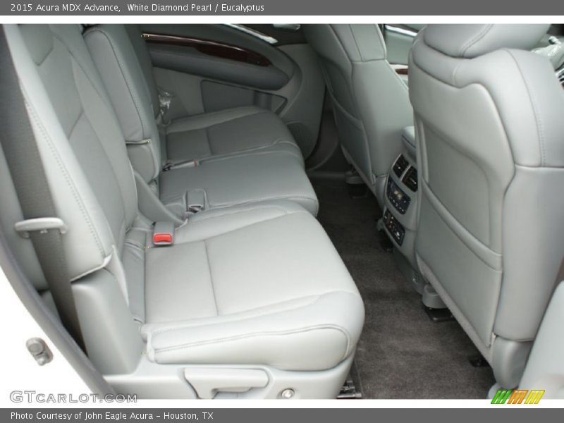 White Diamond Pearl / Eucalyptus 2015 Acura MDX Advance