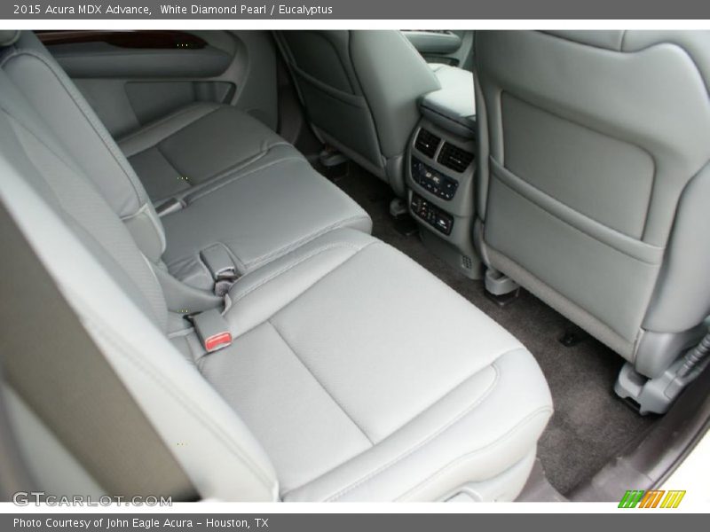 White Diamond Pearl / Eucalyptus 2015 Acura MDX Advance