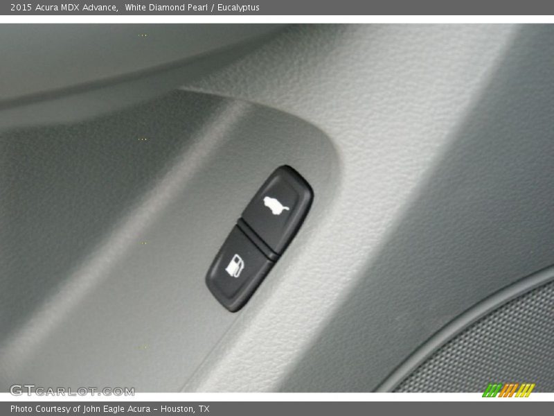 White Diamond Pearl / Eucalyptus 2015 Acura MDX Advance