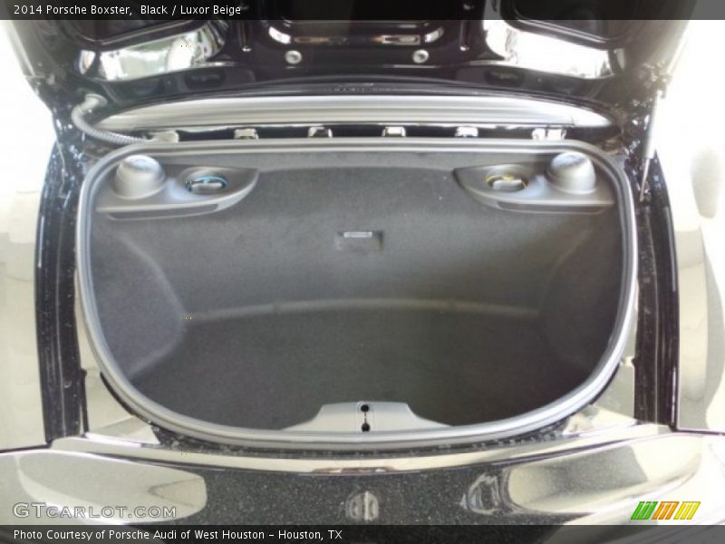 Black / Luxor Beige 2014 Porsche Boxster