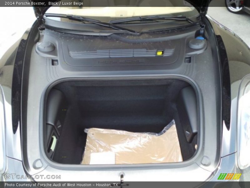 Black / Luxor Beige 2014 Porsche Boxster