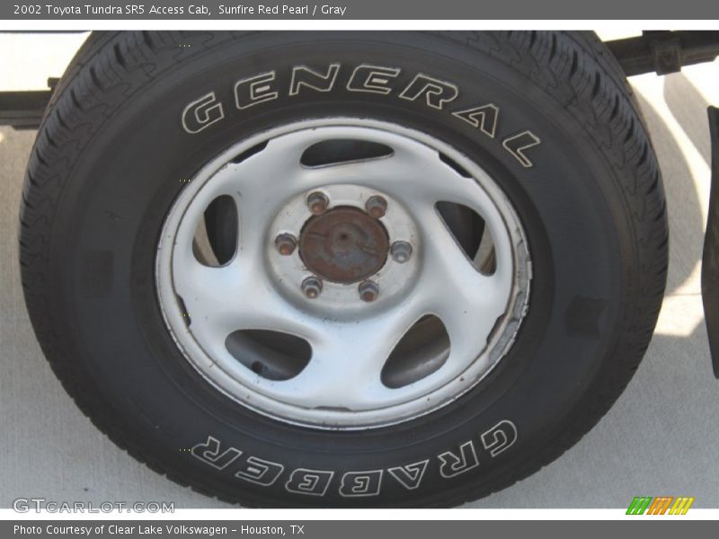 Sunfire Red Pearl / Gray 2002 Toyota Tundra SR5 Access Cab