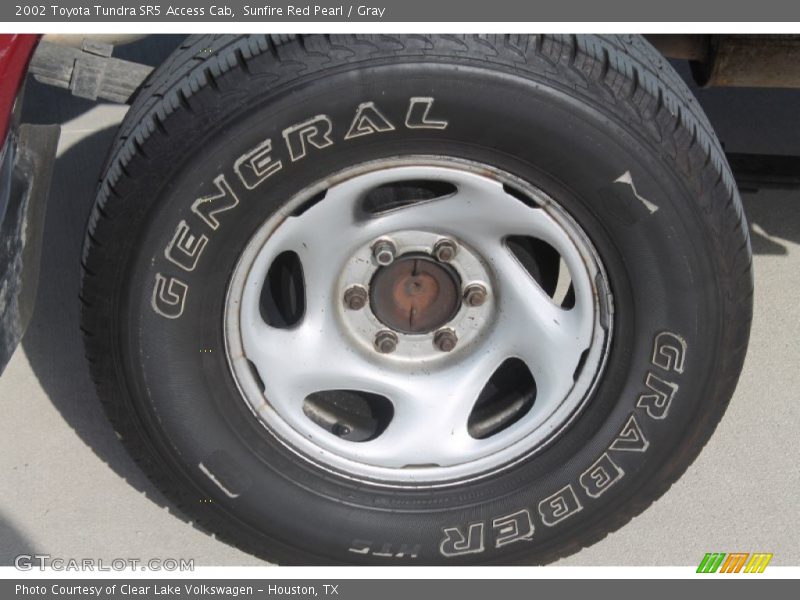 Sunfire Red Pearl / Gray 2002 Toyota Tundra SR5 Access Cab