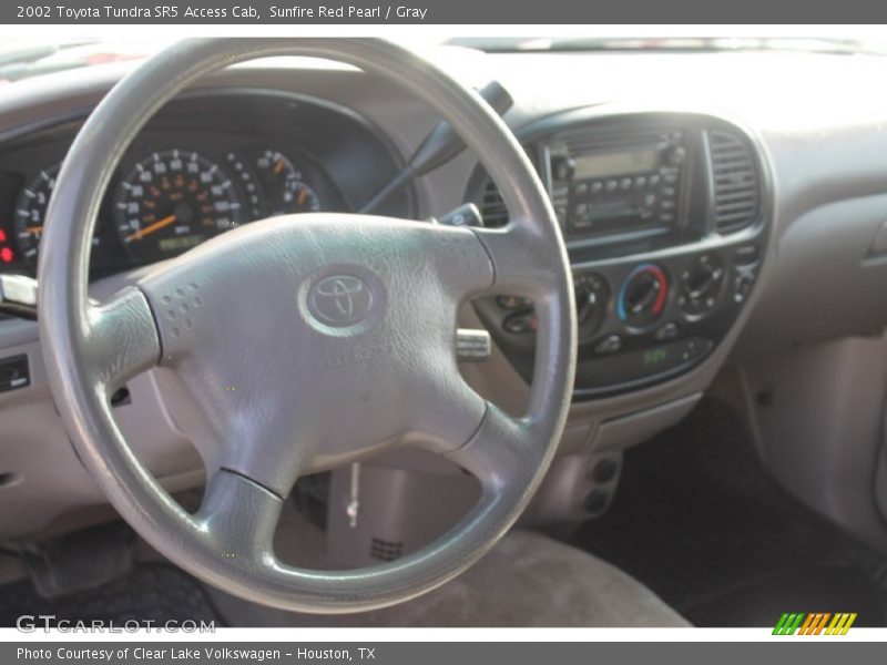 Sunfire Red Pearl / Gray 2002 Toyota Tundra SR5 Access Cab