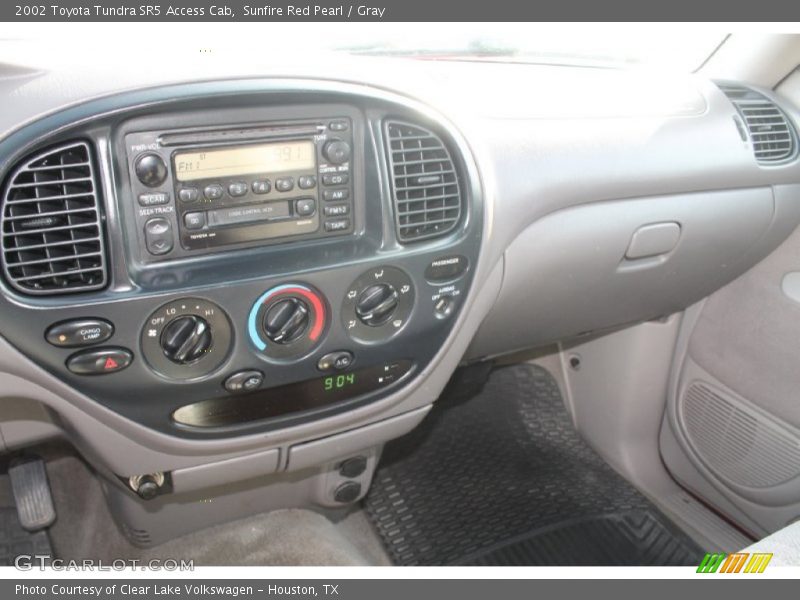 Sunfire Red Pearl / Gray 2002 Toyota Tundra SR5 Access Cab