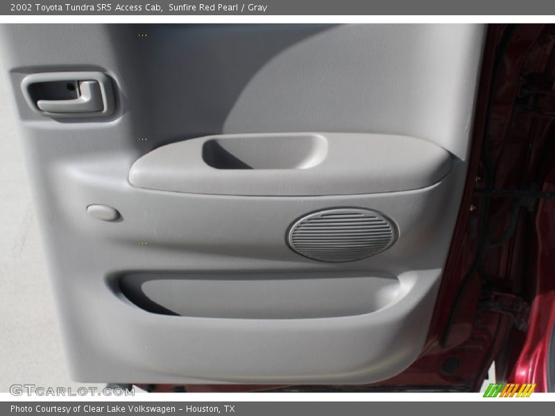Sunfire Red Pearl / Gray 2002 Toyota Tundra SR5 Access Cab