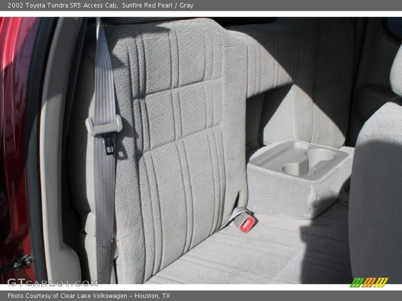 Sunfire Red Pearl / Gray 2002 Toyota Tundra SR5 Access Cab