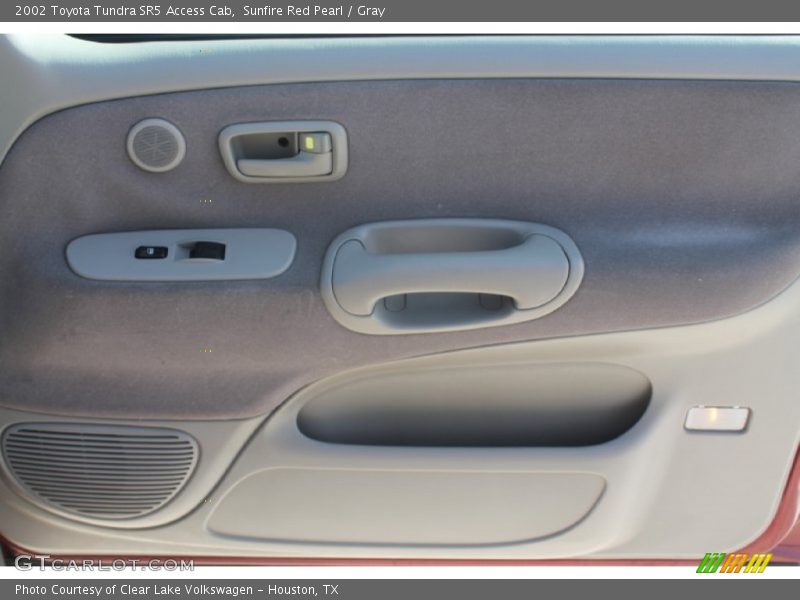 Sunfire Red Pearl / Gray 2002 Toyota Tundra SR5 Access Cab