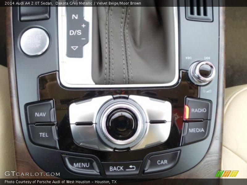 Dakota Grey Metallic / Velvet Beige/Moor Brown 2014 Audi A4 2.0T Sedan