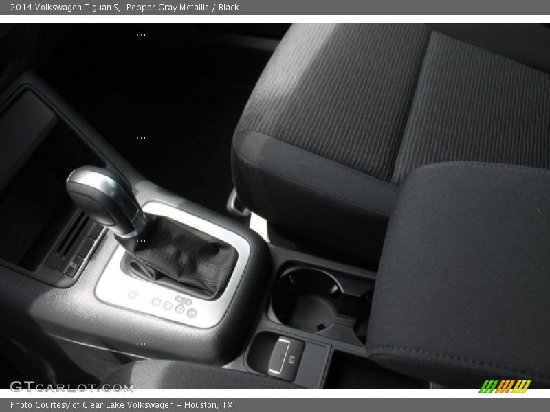Pepper Gray Metallic / Black 2014 Volkswagen Tiguan S
