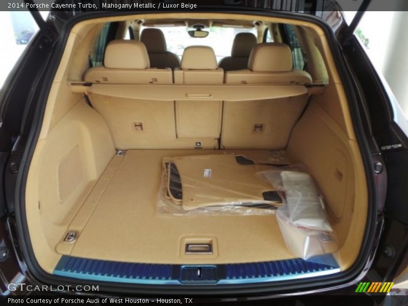  2014 Cayenne Turbo Trunk