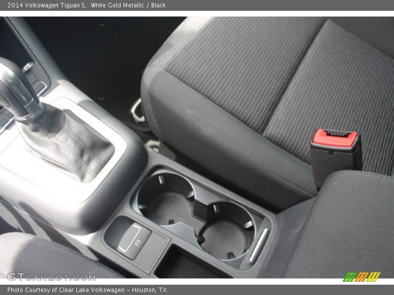 White Gold Metallic / Black 2014 Volkswagen Tiguan S