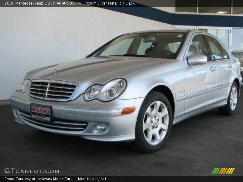 Iridium Silver Metallic / Black 2006 Mercedes-Benz C 350 4Matic Luxury