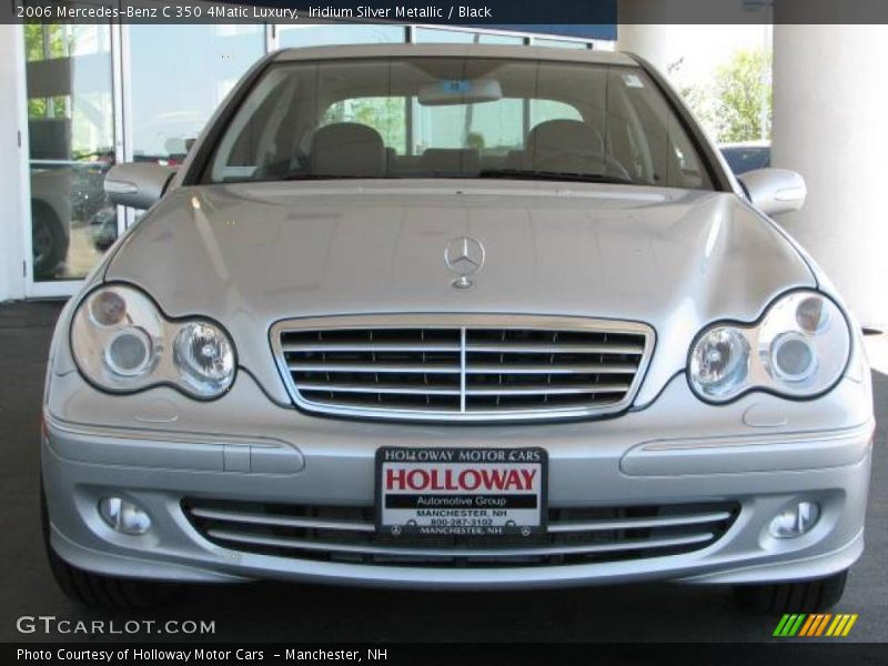 Iridium Silver Metallic / Black 2006 Mercedes-Benz C 350 4Matic Luxury