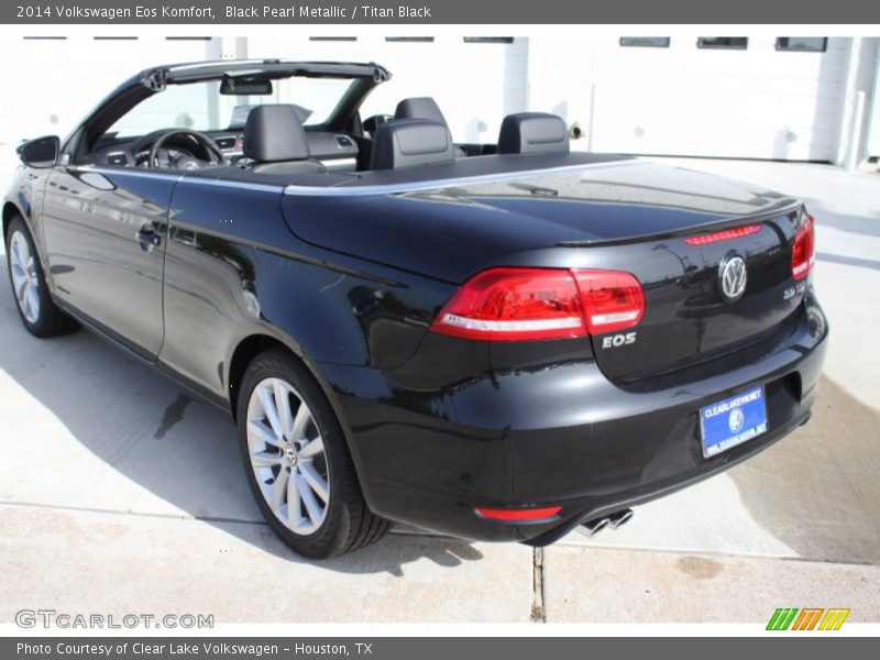 Black Pearl Metallic / Titan Black 2014 Volkswagen Eos Komfort