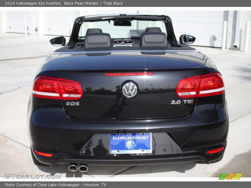 Black Pearl Metallic / Titan Black 2014 Volkswagen Eos Komfort