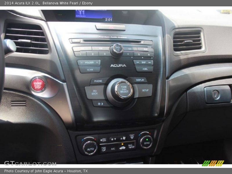 Bellanova White Pearl / Ebony 2014 Acura ILX 2.0L