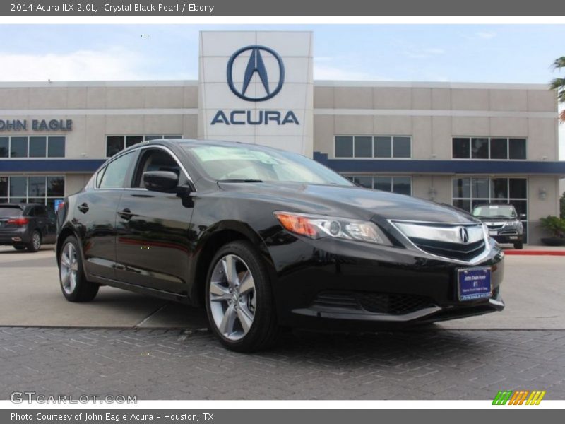 Crystal Black Pearl / Ebony 2014 Acura ILX 2.0L