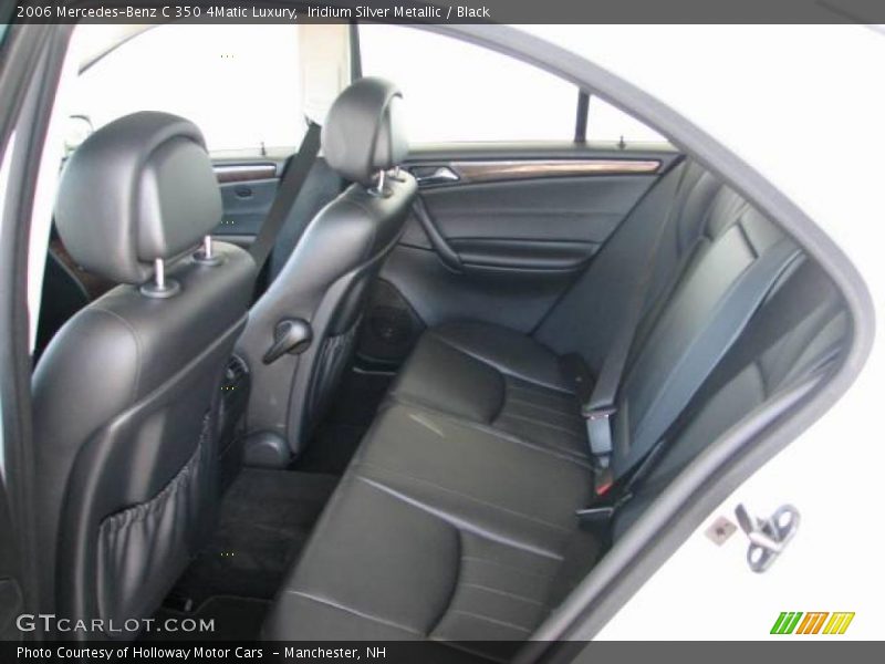 Iridium Silver Metallic / Black 2006 Mercedes-Benz C 350 4Matic Luxury
