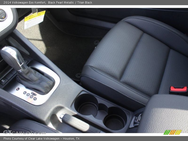Black Pearl Metallic / Titan Black 2014 Volkswagen Eos Komfort