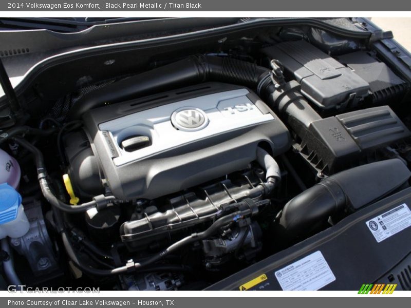 Black Pearl Metallic / Titan Black 2014 Volkswagen Eos Komfort