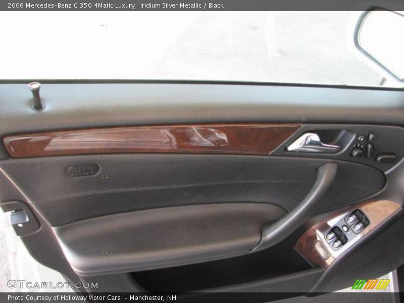 Iridium Silver Metallic / Black 2006 Mercedes-Benz C 350 4Matic Luxury