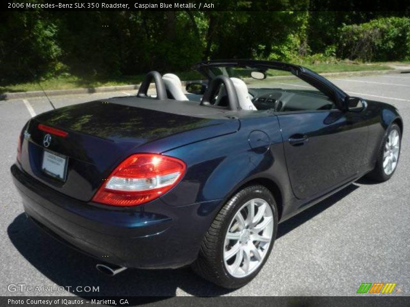 Caspian Blue Metallic / Ash 2006 Mercedes-Benz SLK 350 Roadster