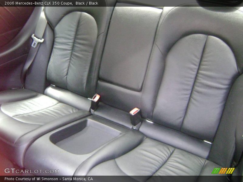 Black / Black 2006 Mercedes-Benz CLK 350 Coupe