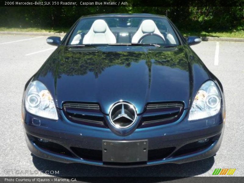 Caspian Blue Metallic / Ash 2006 Mercedes-Benz SLK 350 Roadster