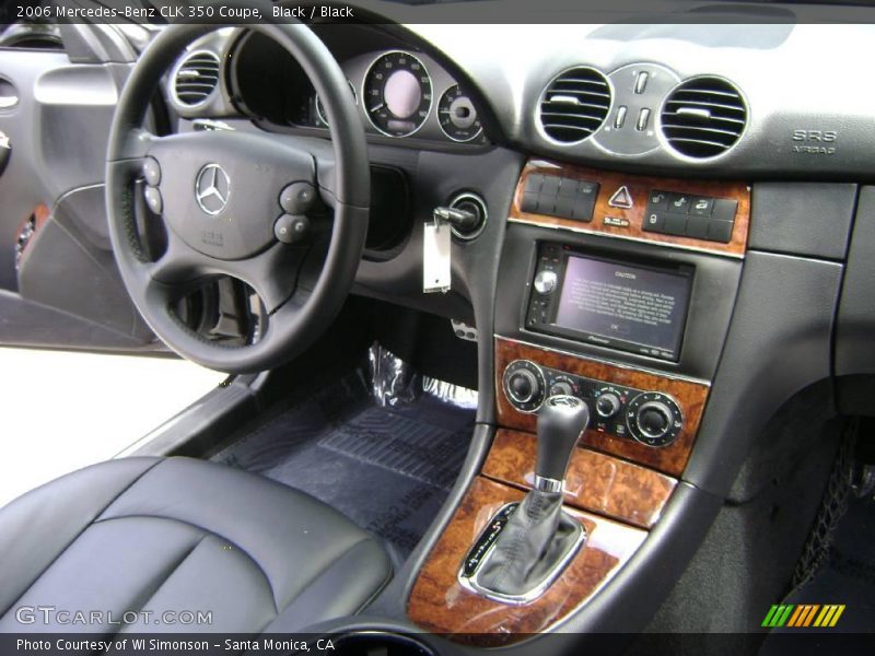 Black / Black 2006 Mercedes-Benz CLK 350 Coupe